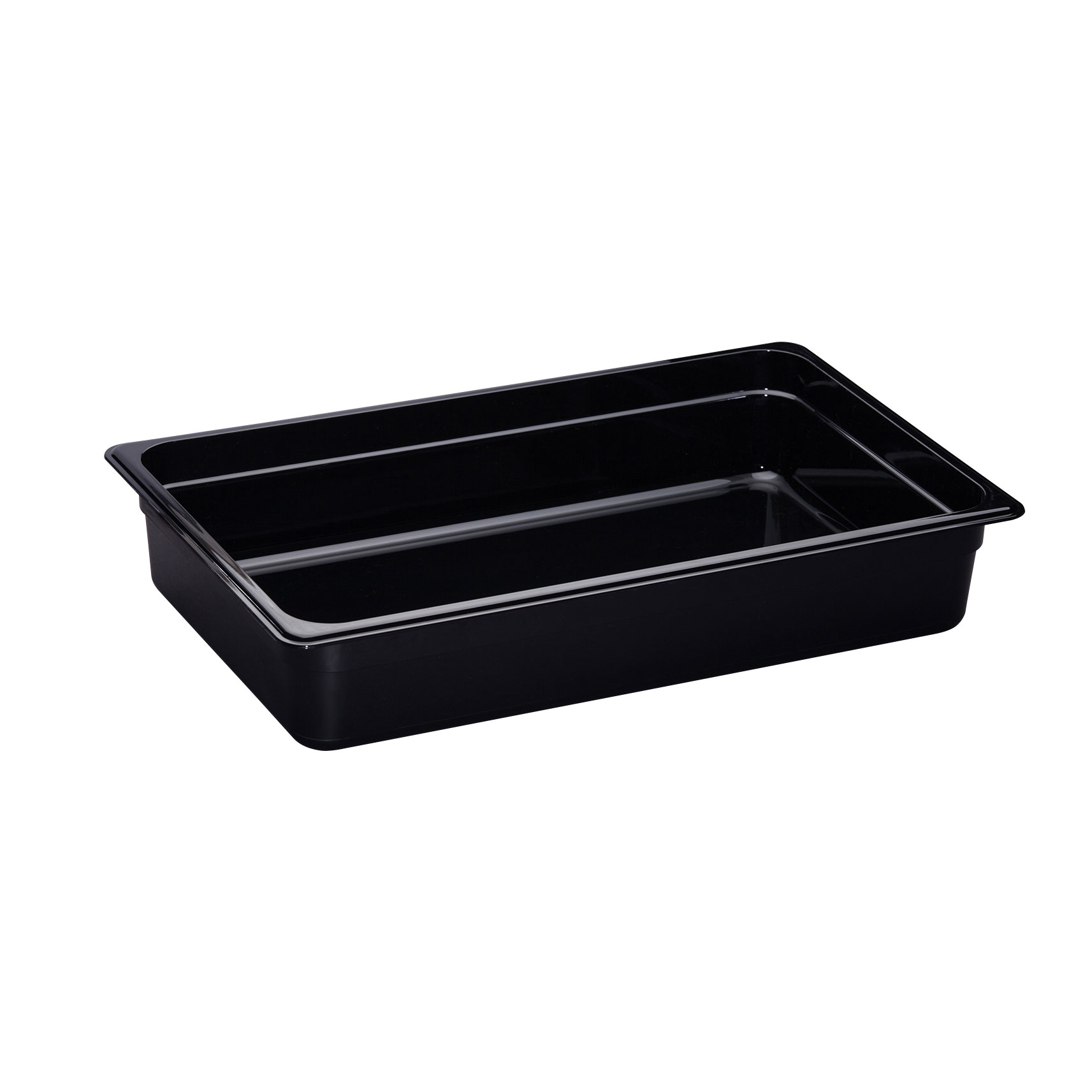 CAMBRO H-PAN FULL SIZE 4&quot;,  BLACK