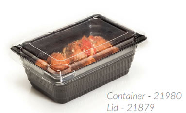 5890 R3 PARPAK LID TO FIT 8OZ  PORTION CONTAINER 1000/CS