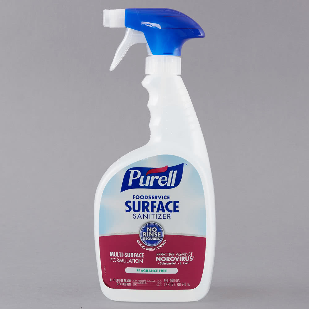 R3 PURELL SURFACE SANITIZER, 32OZ, 6/CS