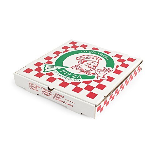 5982 R3 16&quot; FRESH HOT PIZZA  BOX 16x16x2 50/CS