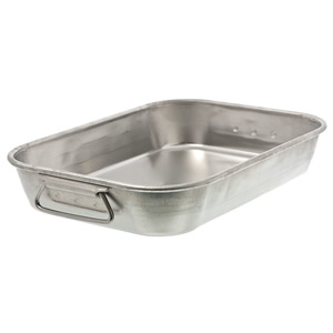 VOLLRATH 9-3/4&quot; X 13-1/4&quot; X 2-1/4&quot; BAKE PAN, ALUMINUM