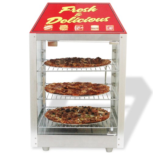 WINCO 16&quot; COUNTERTOP HOT FOOD DISPLAY CASE, 120V