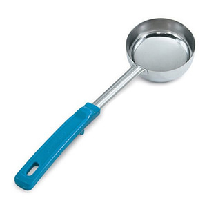 6605 VOLLRATH 6 OZ SOLID SPOODLE, TEAL