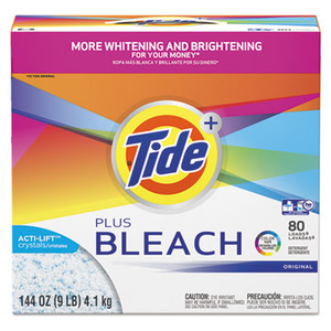 5245 TIDE W/BLEACH POWDERED 2/144 CONTAINERS, COLOR SAFE