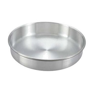 WINCO 8&quot; X 2&quot; ALUMINUM CAKE PAN