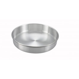 WINCO 9&quot; X 2&quot; ROUND ALUMINUM CAKE PAN