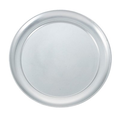 WINCO 8&quot; ALUMINUM WIDE RIM  PIZZA PAN