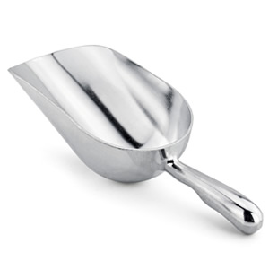 WINCO 12 OZ ALUMINUM SCOOP