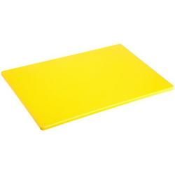 WINCO 15&quot; X 20&quot; CUTTING BOARD, YELLOW