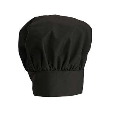 WINCO PROFESSIONAL CHEF HAT, BLACK