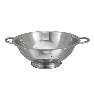 WINCO COLANDER, 14 QT 16-1/2&quot; BOWL, ROUND