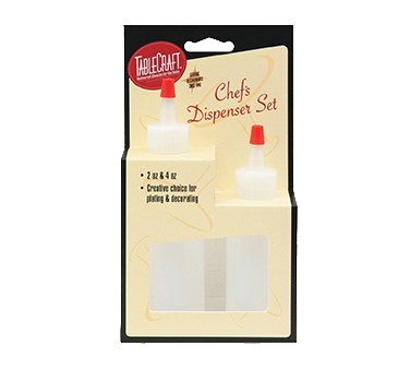 TABLECRAFT CHEF SQUEEZE BOTTLE SET