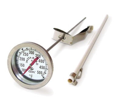 CDN CANDY / FRY THERMOMETER 100 TO 500