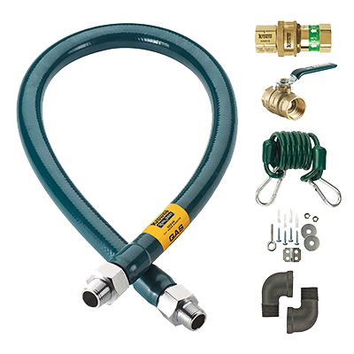 KROWNE 1/2&quot; X 48&quot; QUICK DISCONNECT GAS HOSE KIT