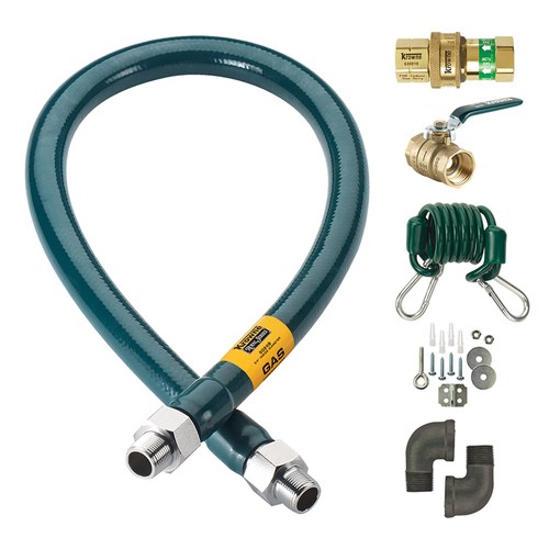 KROWNE 3/4&quot; X 48&quot; QUICK DISCONNECT GAS HOSE KIT