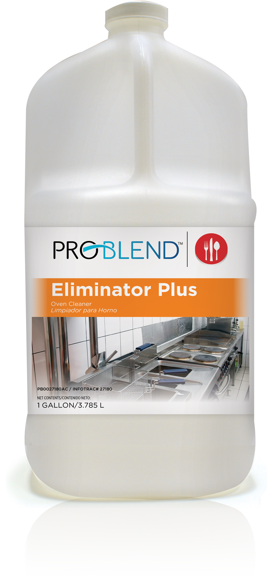 PROBLEND ELIMINATOR PLUS OVEN CLEANER, 4/1 GALLON CASE