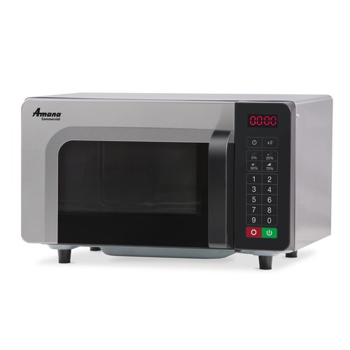 AMANA COMMERCIAL MICROWAVE  OVEN, 0.8 CU. FT. CAPACITY