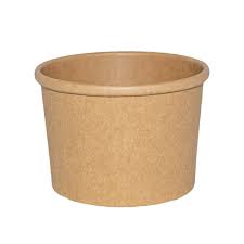 ITI 8OZ KRAFT PAPER SOUP CUP, 500/CS, 20C